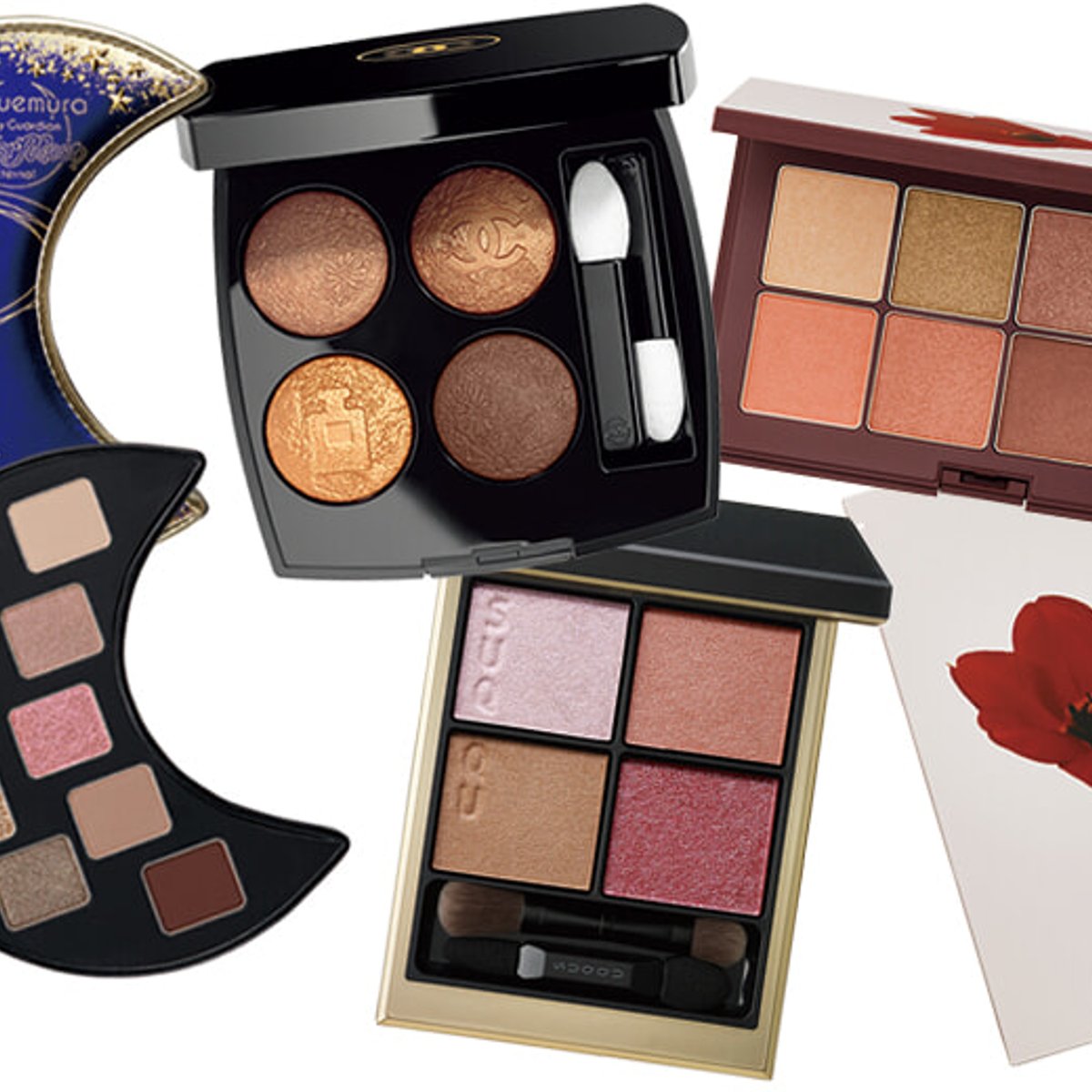 あったか色×輝きで、目もとを彩るホリデー限定パレット。