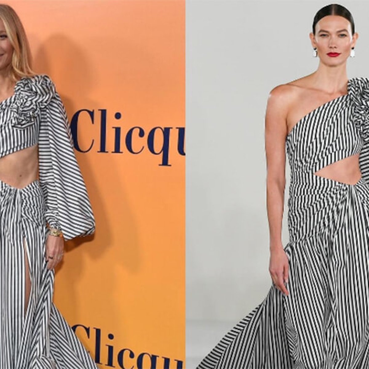 グウィネス・パルトロウ、大胆カットのドレスで鍛え抜かれた美ボディを披露！