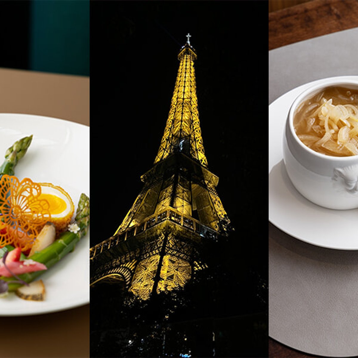 パリに行ったらエッフェル塔、塔の食事はマダム・ブラッスリーで。