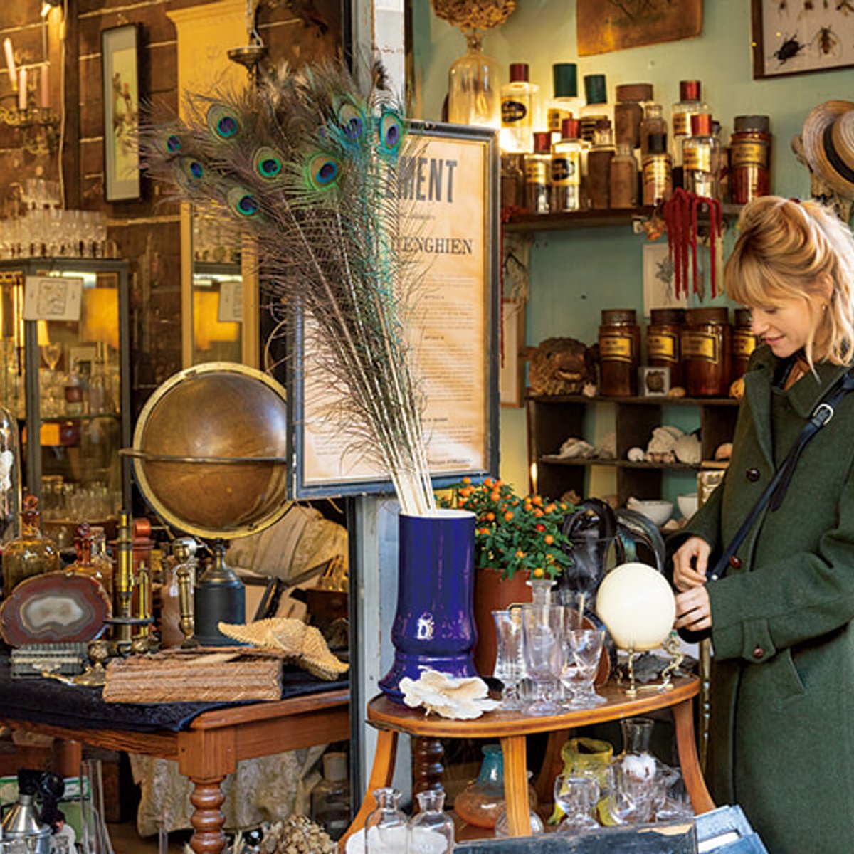 ブロカントの宝庫、クリニャンクールの蚤の市へ。