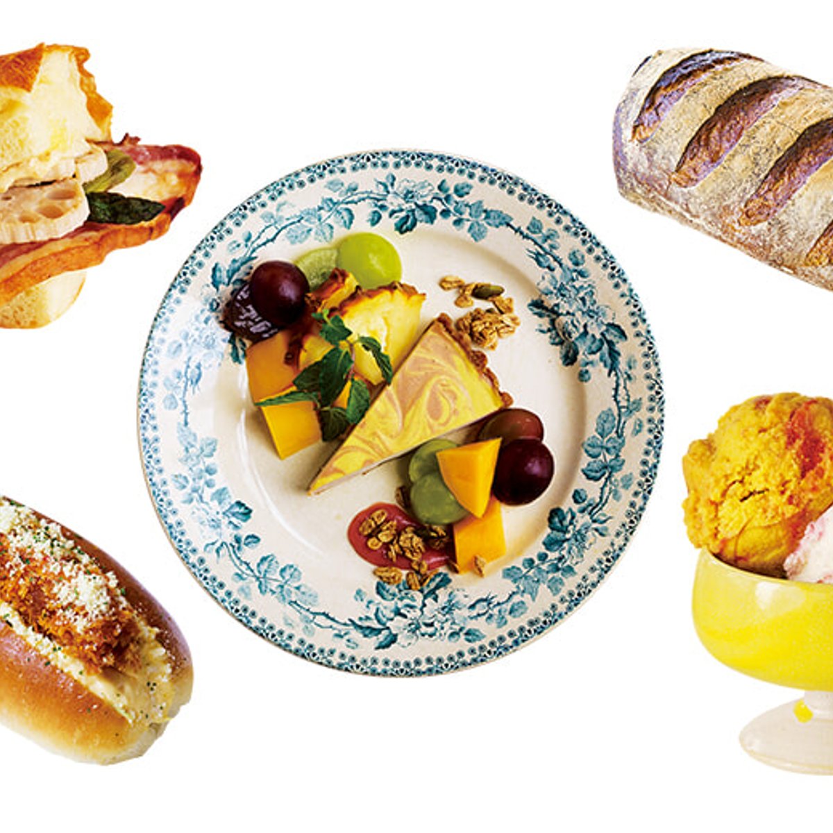 南国生まれのパンとお菓子でひと休み。