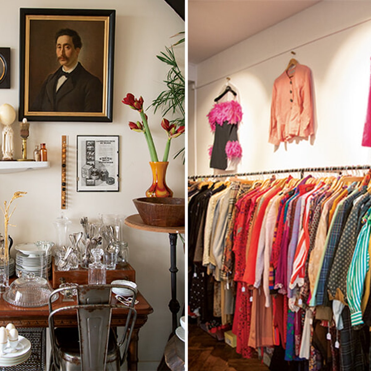 ファッションから陶器まで、パリのヴィンテージアドレス。