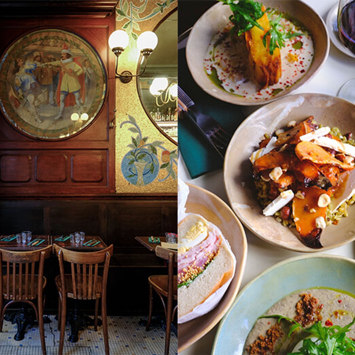 内装に歴史を秘めたル・シラノは、気軽でおいしいビストロ。