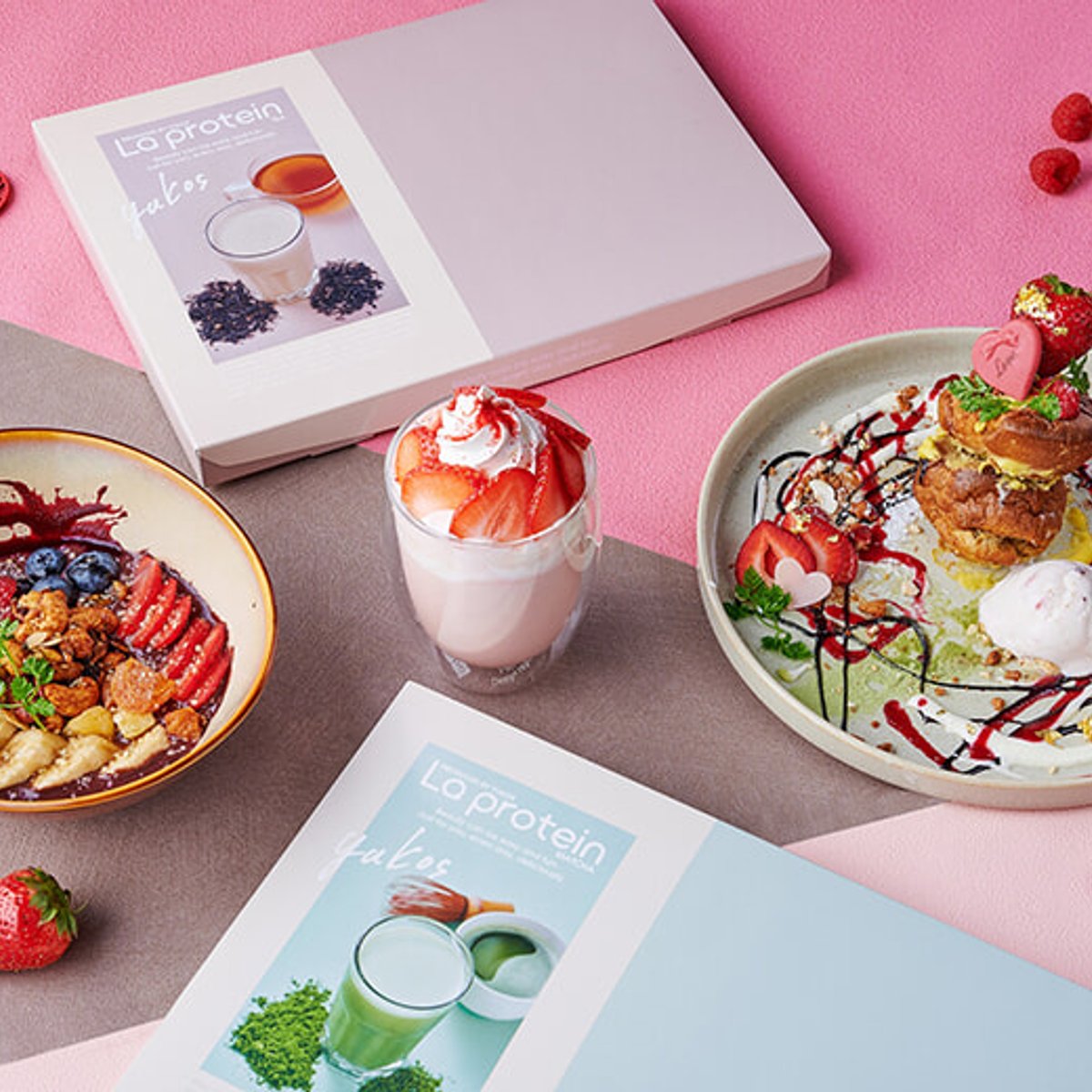 ゆうこす監修、おいしく可愛いプロテイン入りメニューが登場！