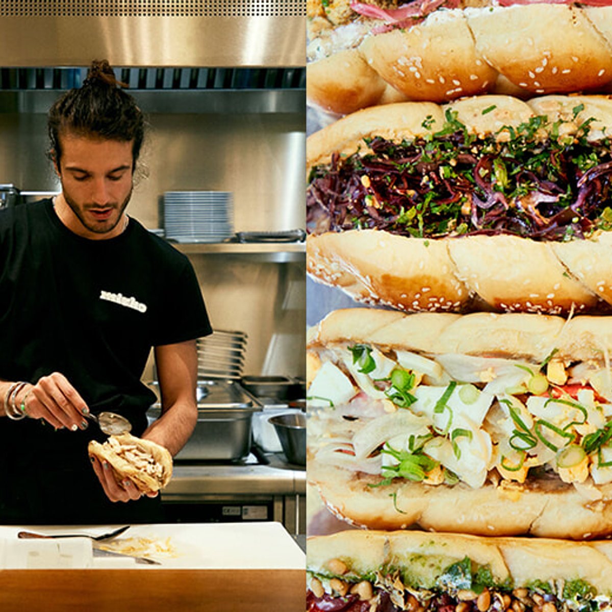 リシュリュー通り、ジュリアン・セバッグのミショーで行列。