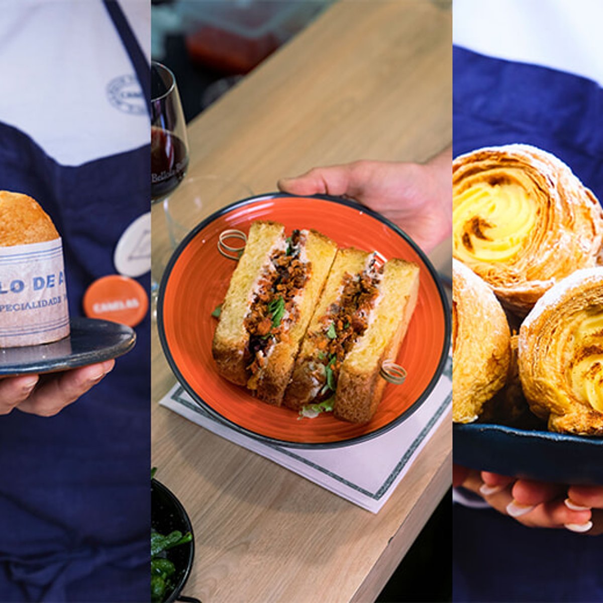 ボン・マルシェ食料品館なら、スペイン軽食＆ポルトガルのデザート！