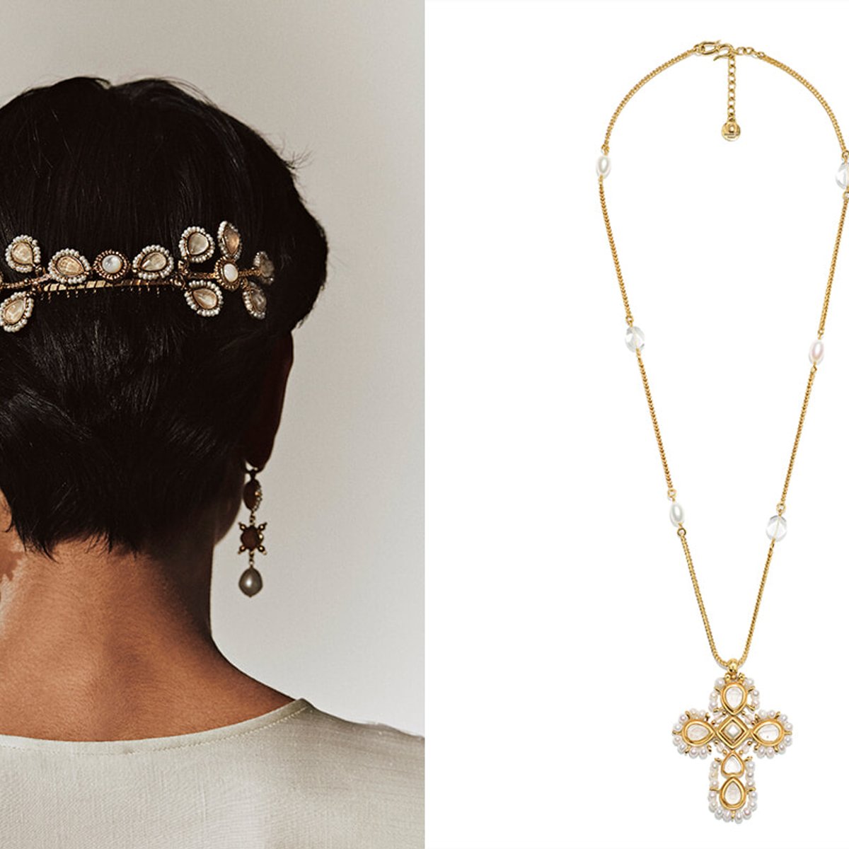 ゴッサンスのマリアージュ・コレクション、ヘアに黄金の煌めきを。