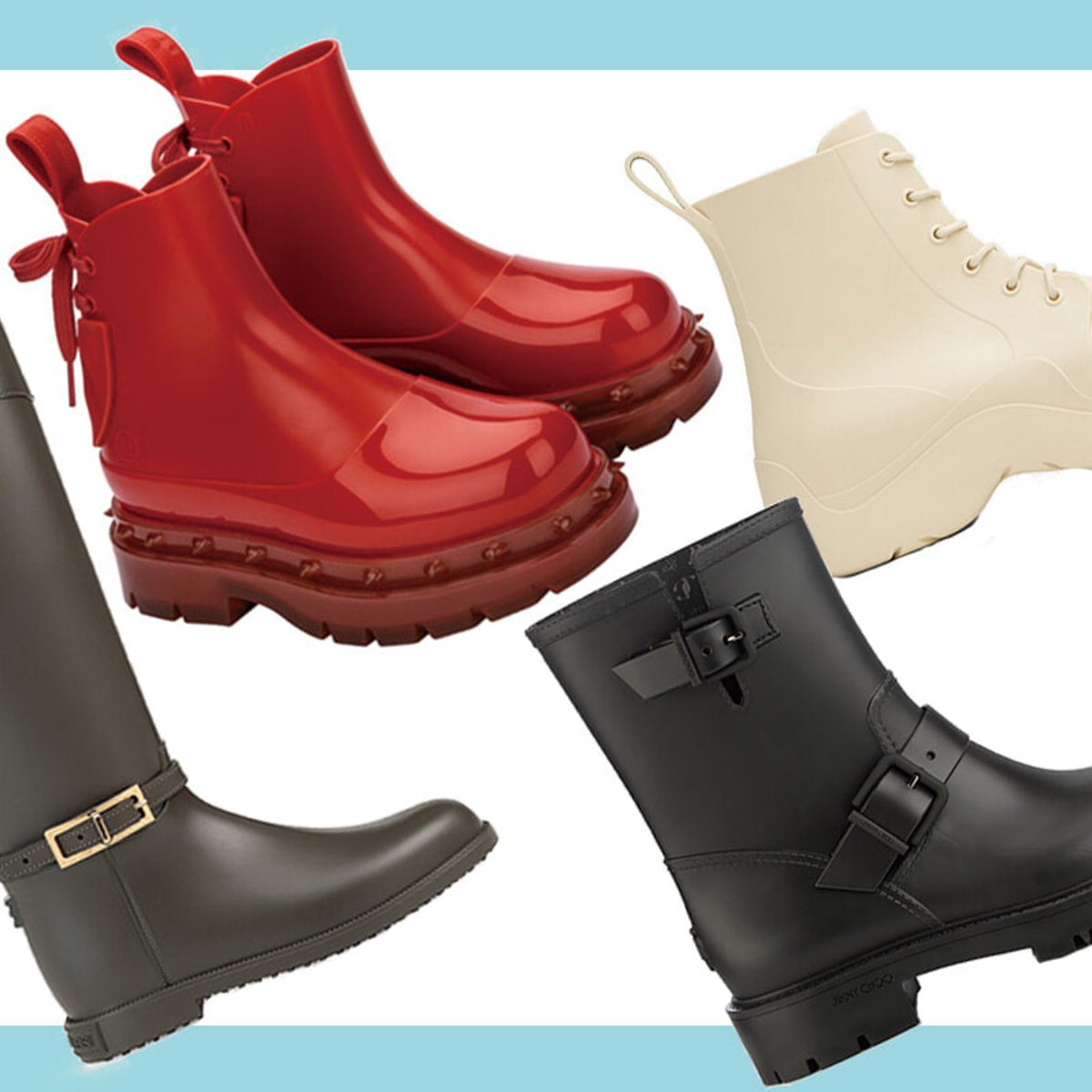 デザインで選ぶ、主役級レインブーツ。