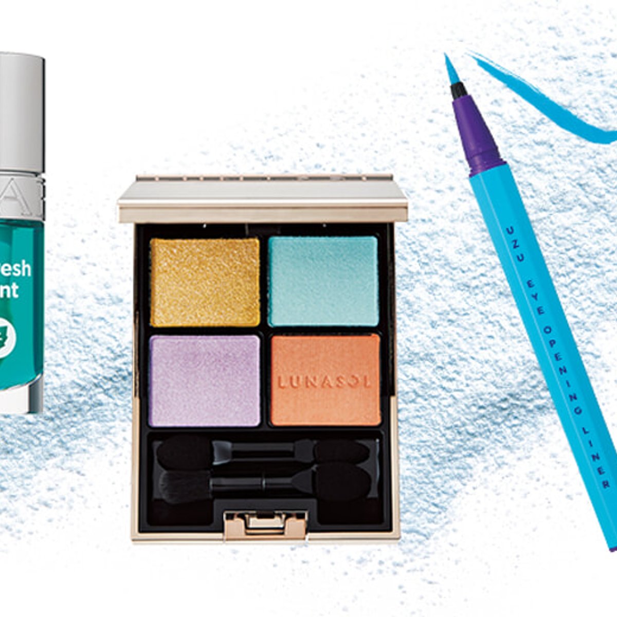 海を想うブルーのメイクで夏の始まり！