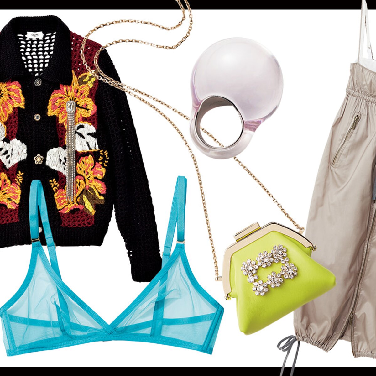 ベーシックにプラスしたい遊び心。【スタイリスト嶋﨑由依】