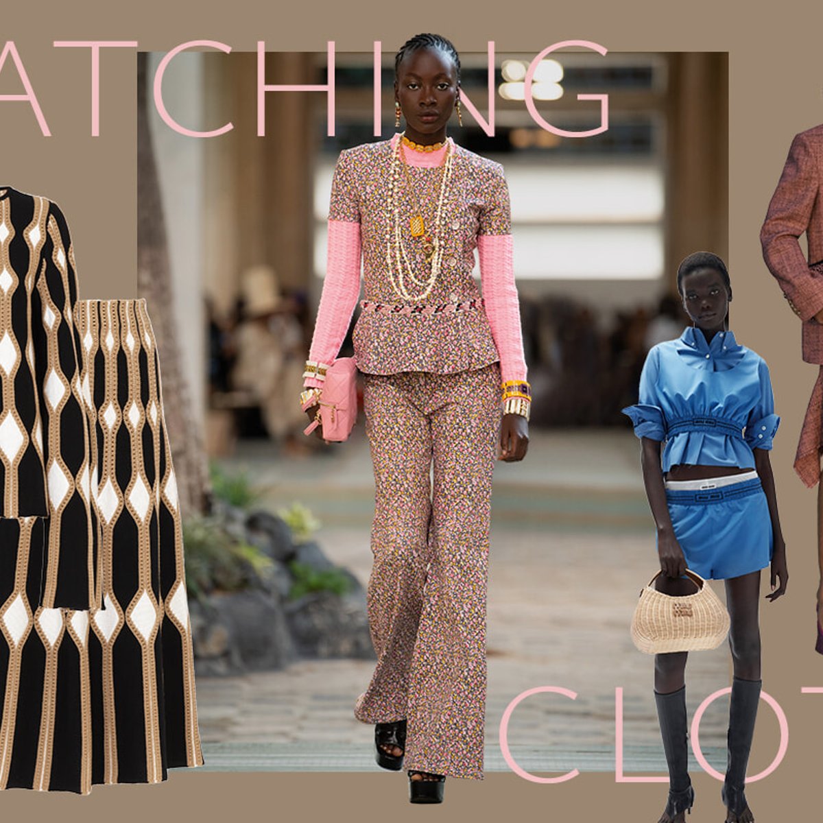 あえてのお揃い感が新しい、セットアップの愉しみ方。