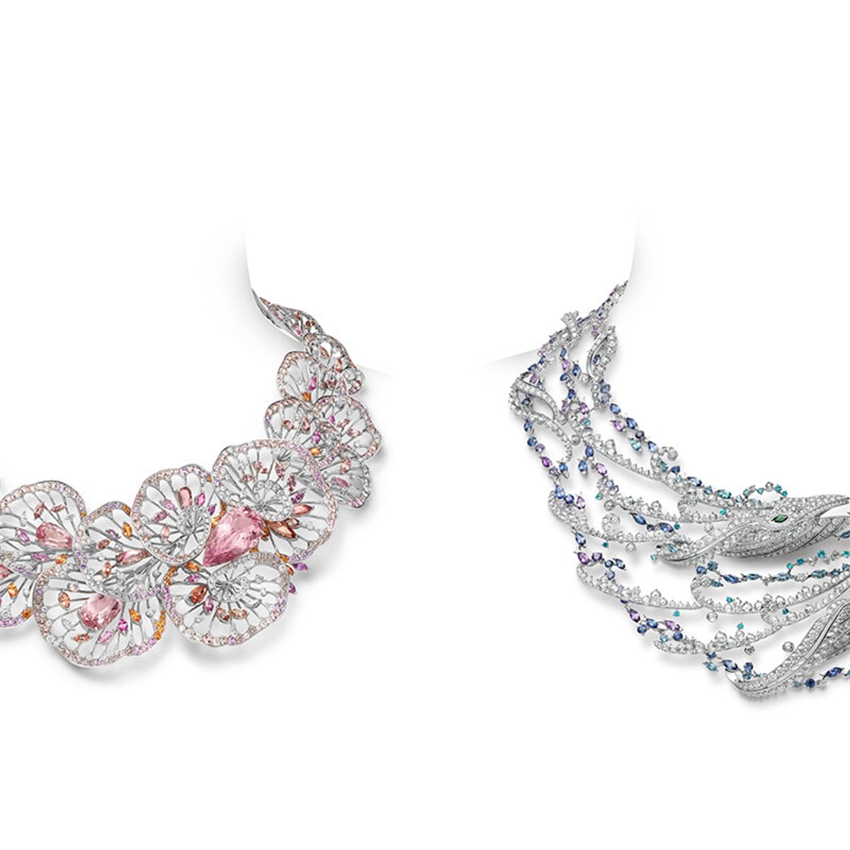 海への賛美を表現した、ミキモトのジュエリー。