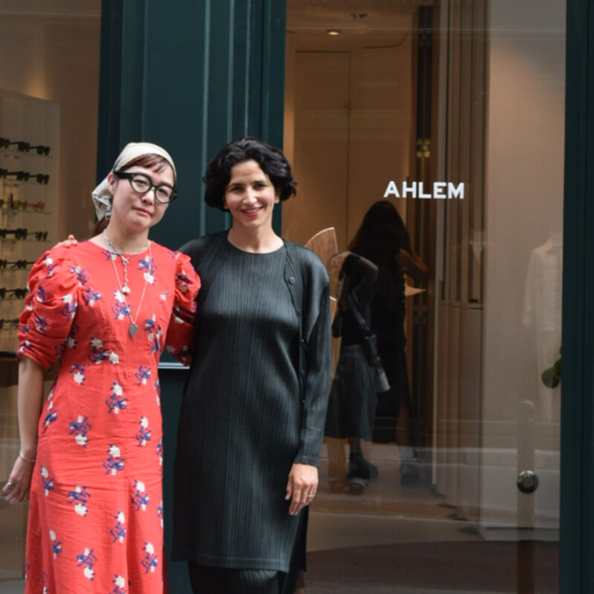 アーレム×小川夢乃、パリジェンヌなアイウエア対談。