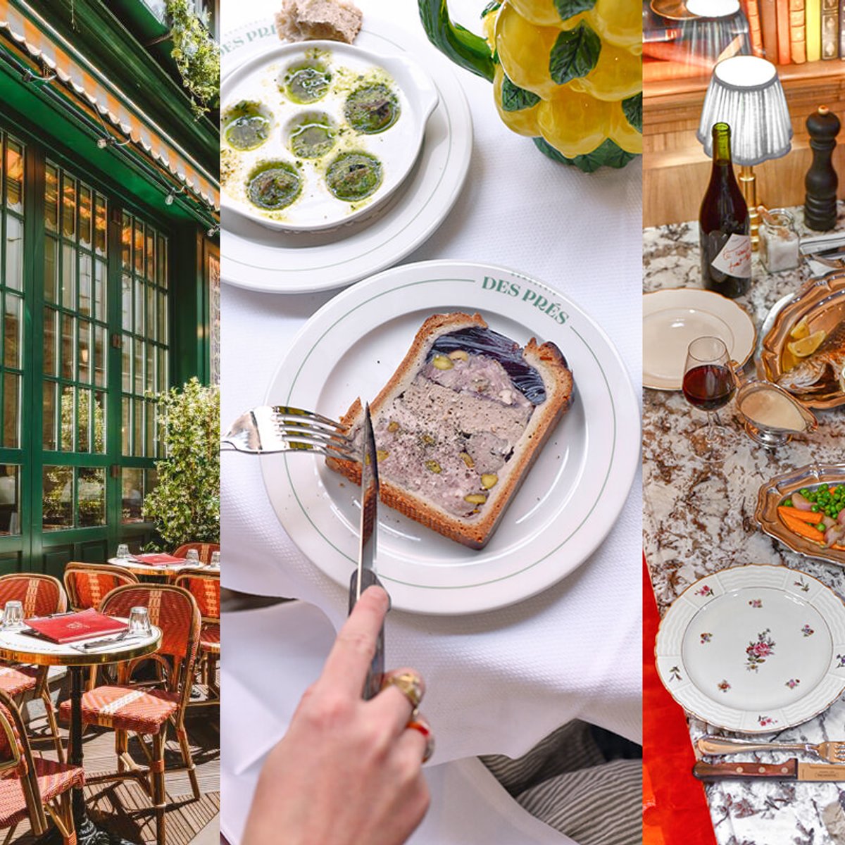 パリの喜び、食の愉しみが待つブラッスリー・デ・プレ。