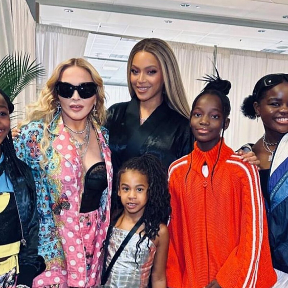 退院したマドンナ、ビヨンセのコンサートに出席。