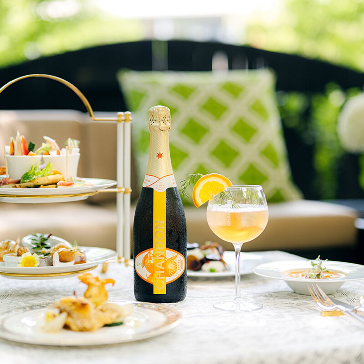 軽井沢の夏を爽やかに彩る、シャンドンの煌めき。