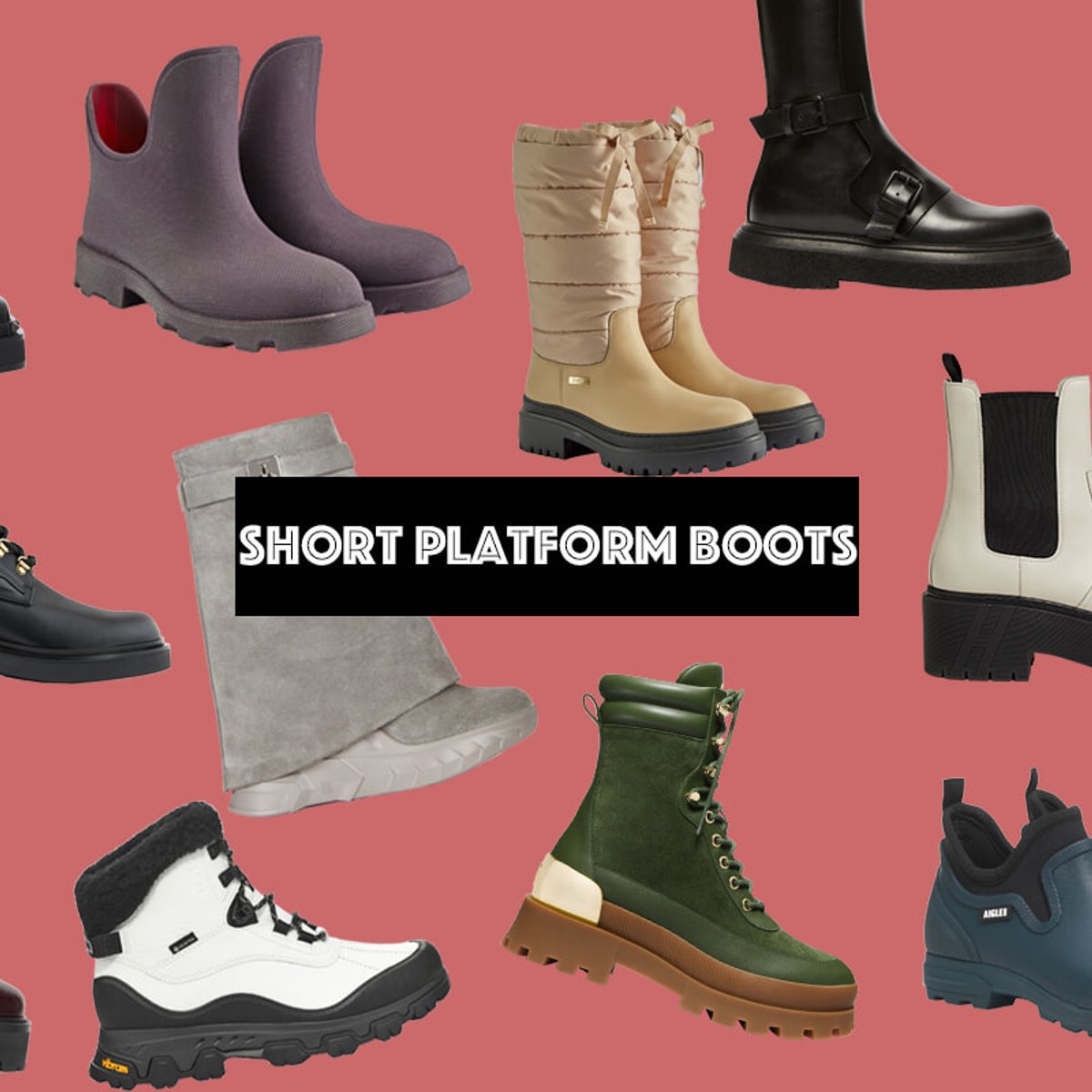 カジュアルかつモダン！　秋冬欲しい厚底ショートブーツ13選。