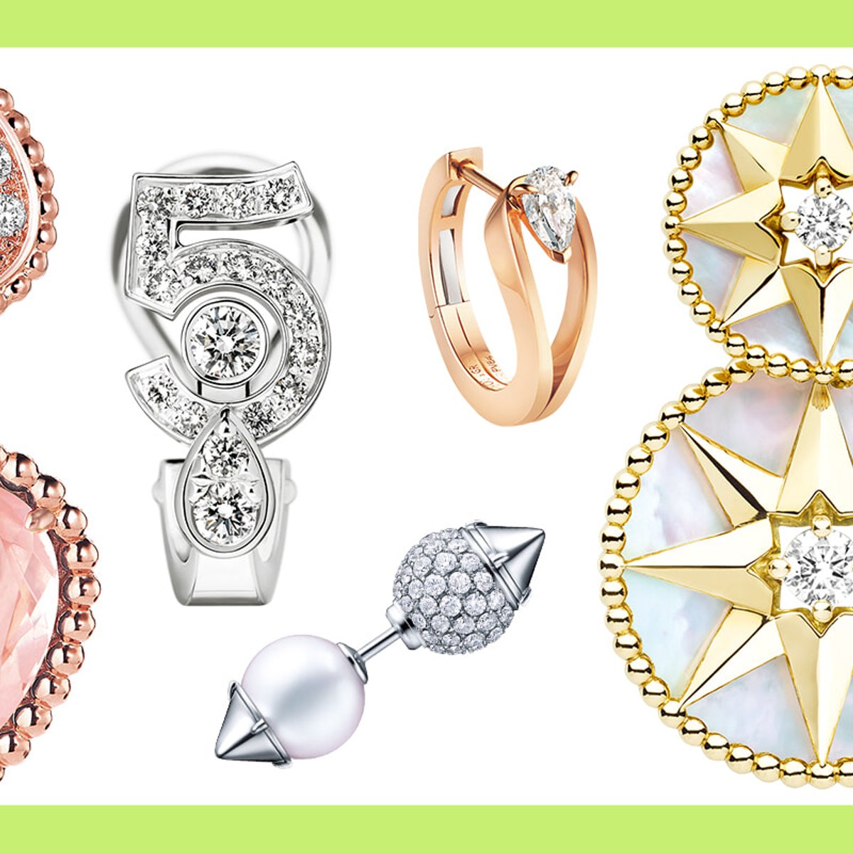 ひとつ派？それとも重ね着け派？　シングルピアス８選。