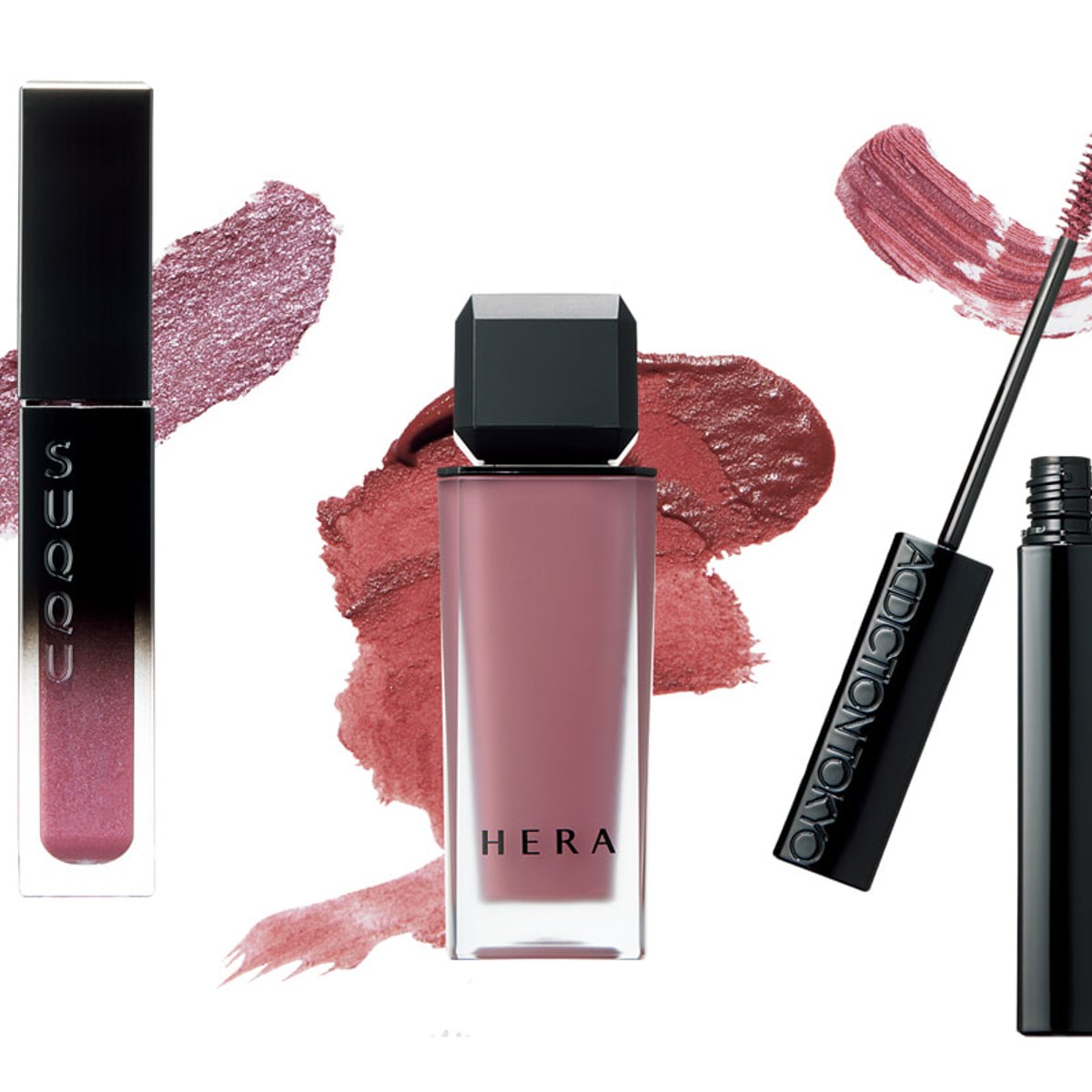 秋のベージュと好相性、モーヴカラーで旬の顔に。