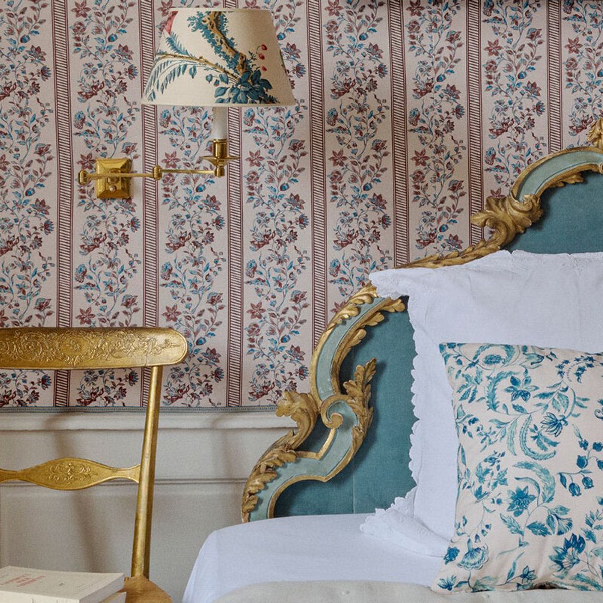 コーデリア・ドゥ・カステラーヌがデザインしたロマンティックなファブリック。