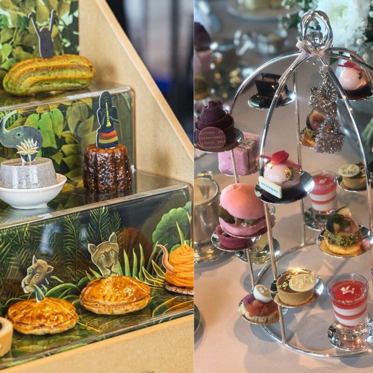 アートとともに愉しむ、最旬アフタヌーンティー。