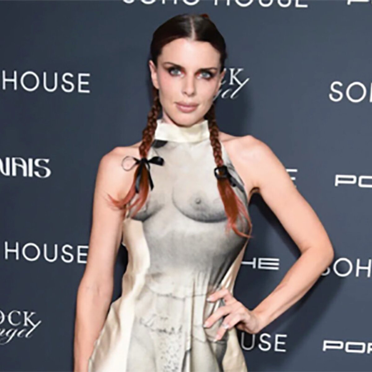 シースルーの次はバスト丸出しに見える”騙し絵ヌード”ドレスがトレンドに！？