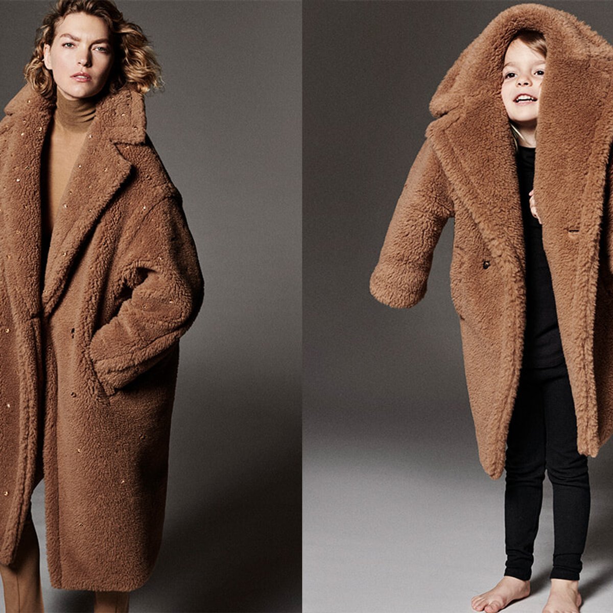 優しさに包まれる、マックスマーラのテディベア コート。