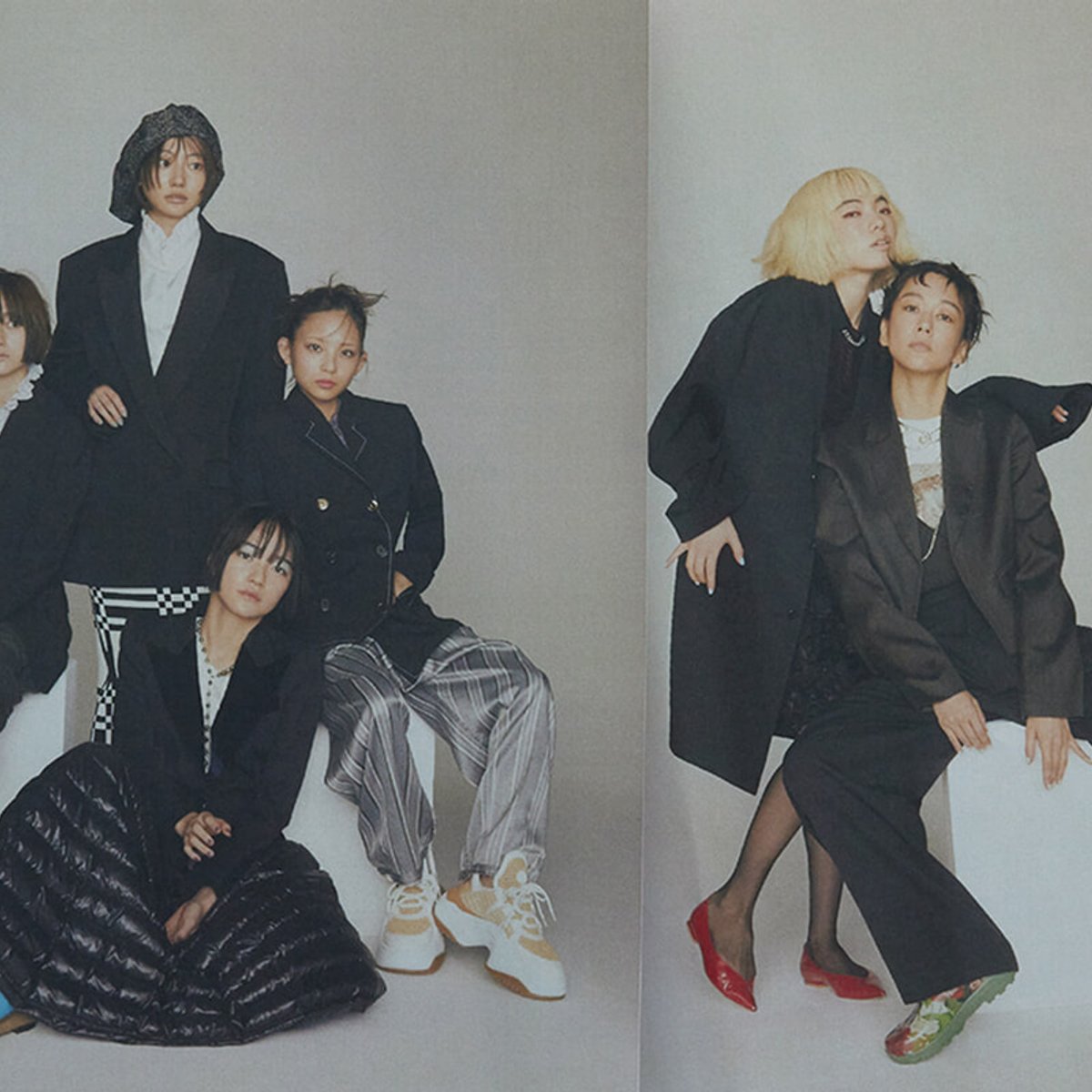 六人六様の女優たちがメゾンのジャケットを纏ったら。