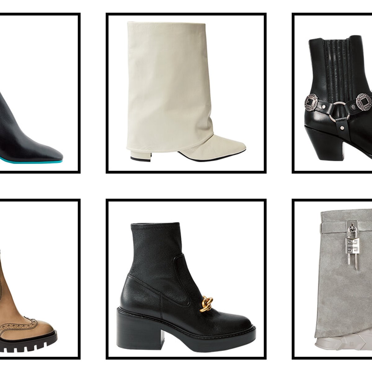 パーフェクトなスタイルを完成させるブーツ。