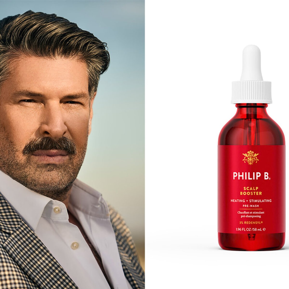 最新の養毛ケアを発表、フィリップ B.にインタビュー。