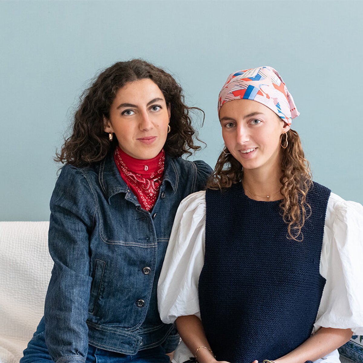 双子パリジェンヌの、冬のリンクコーデ3選。