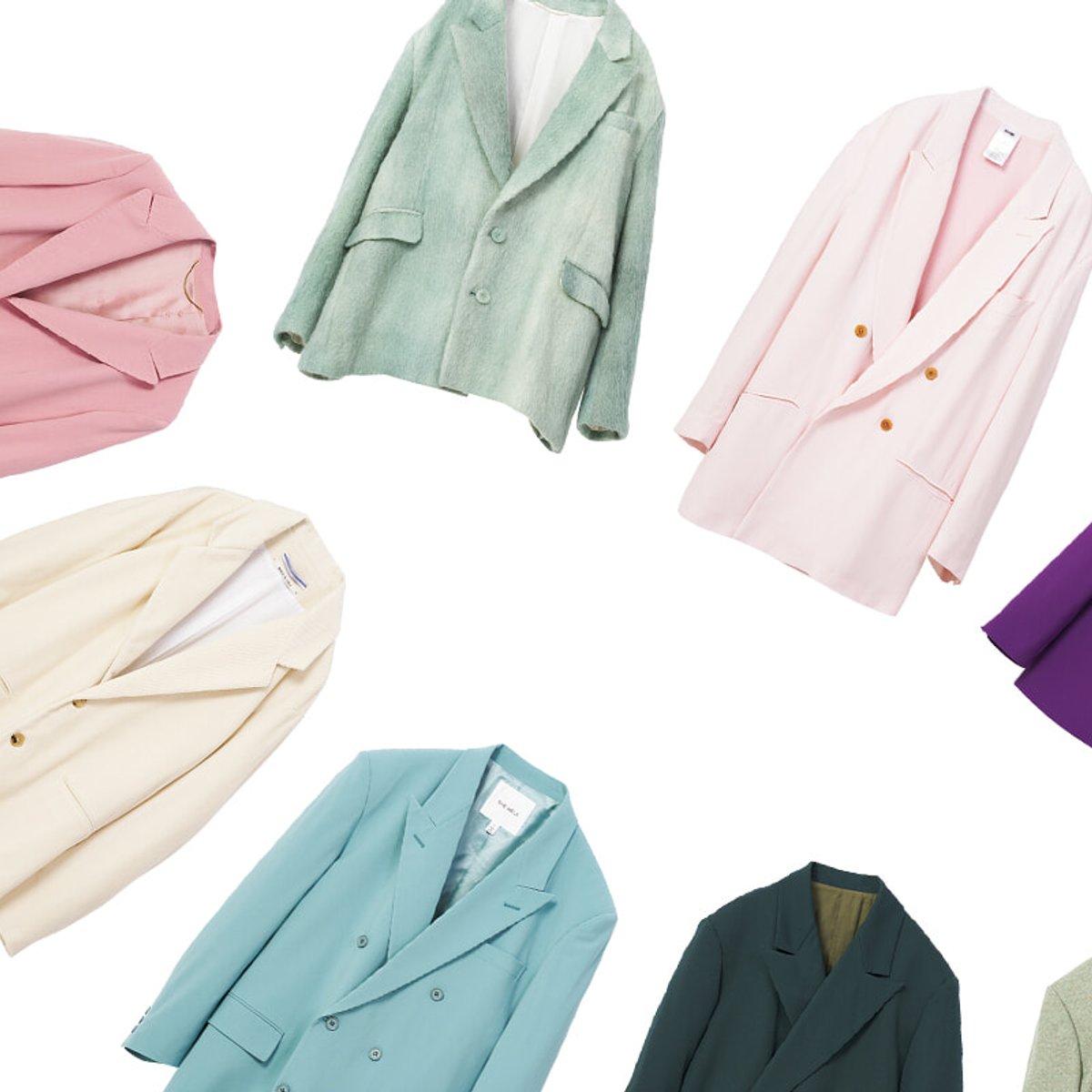 ハッピーな色彩にときめくカラージャケット14選。