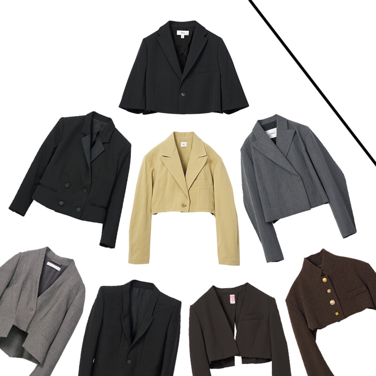 スタイルアップが叶う、ショート丈ジャケット13選。