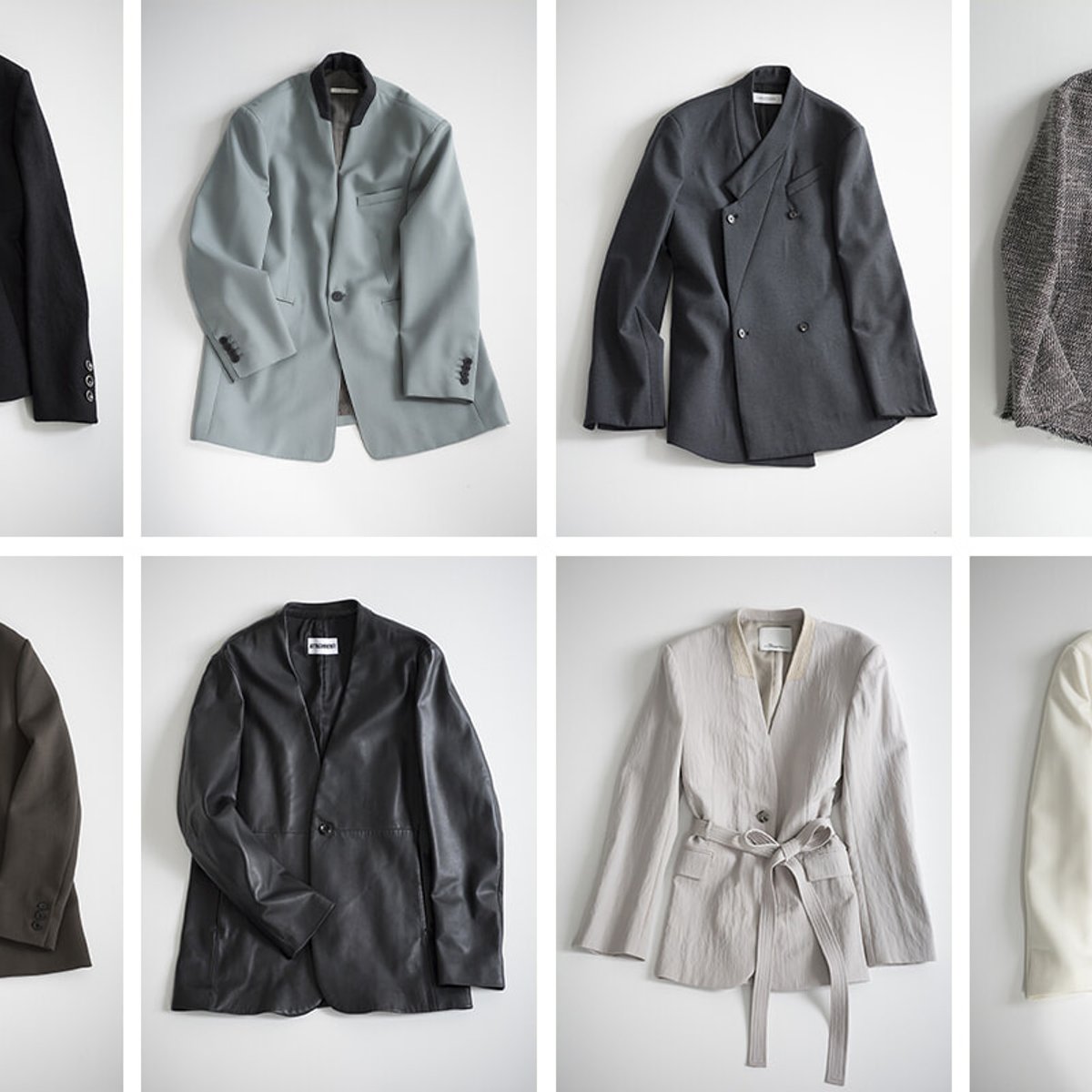 美シルエットなノーカラージャケット8選。