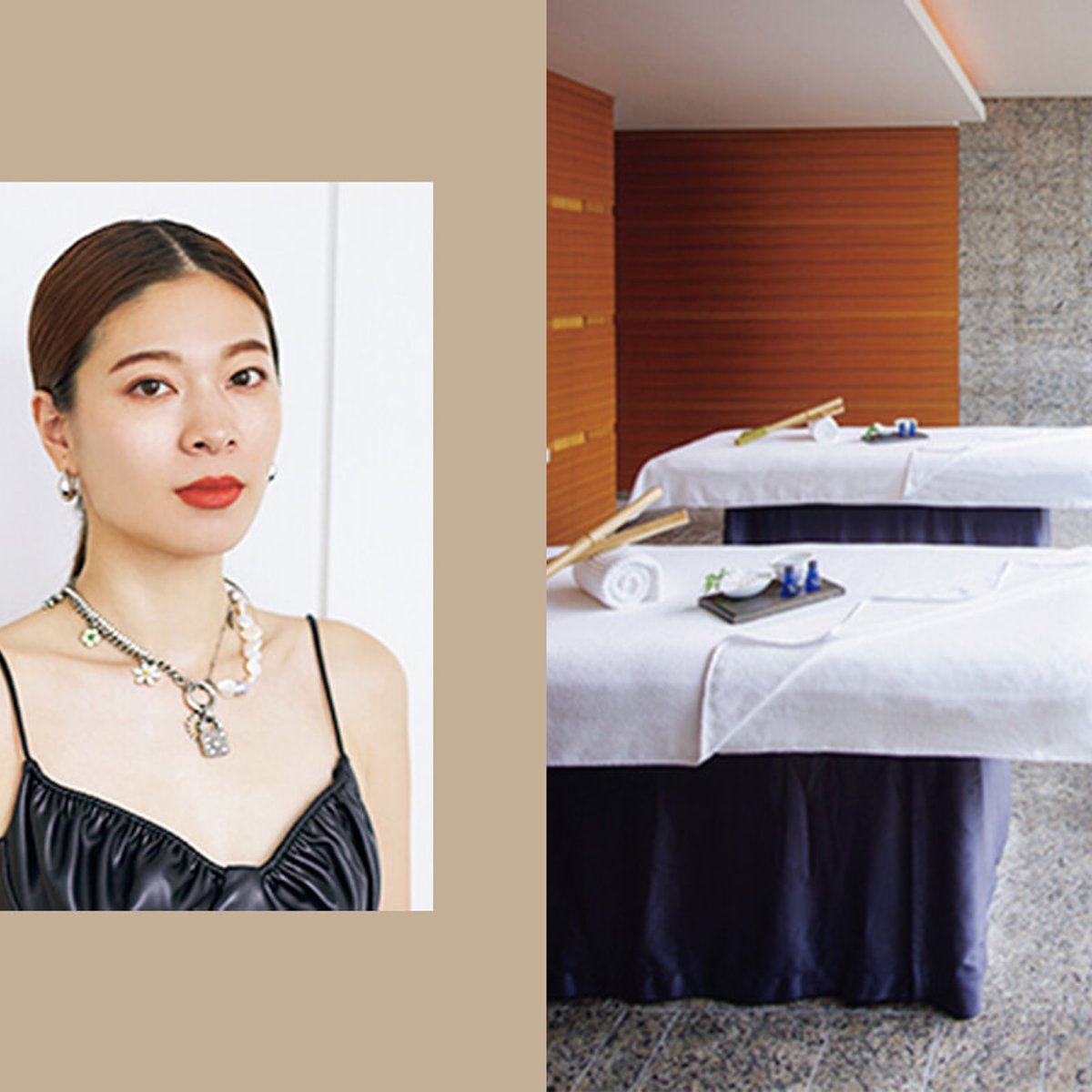 とんだ林 蘭｜私に贅沢を与えてくれる美容について。