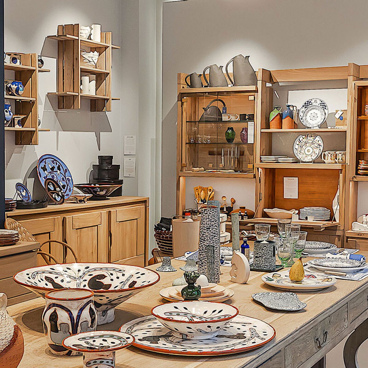 職人たちの手の温もりがあふれるブティック、メゾン・ドゥ・コメルス。