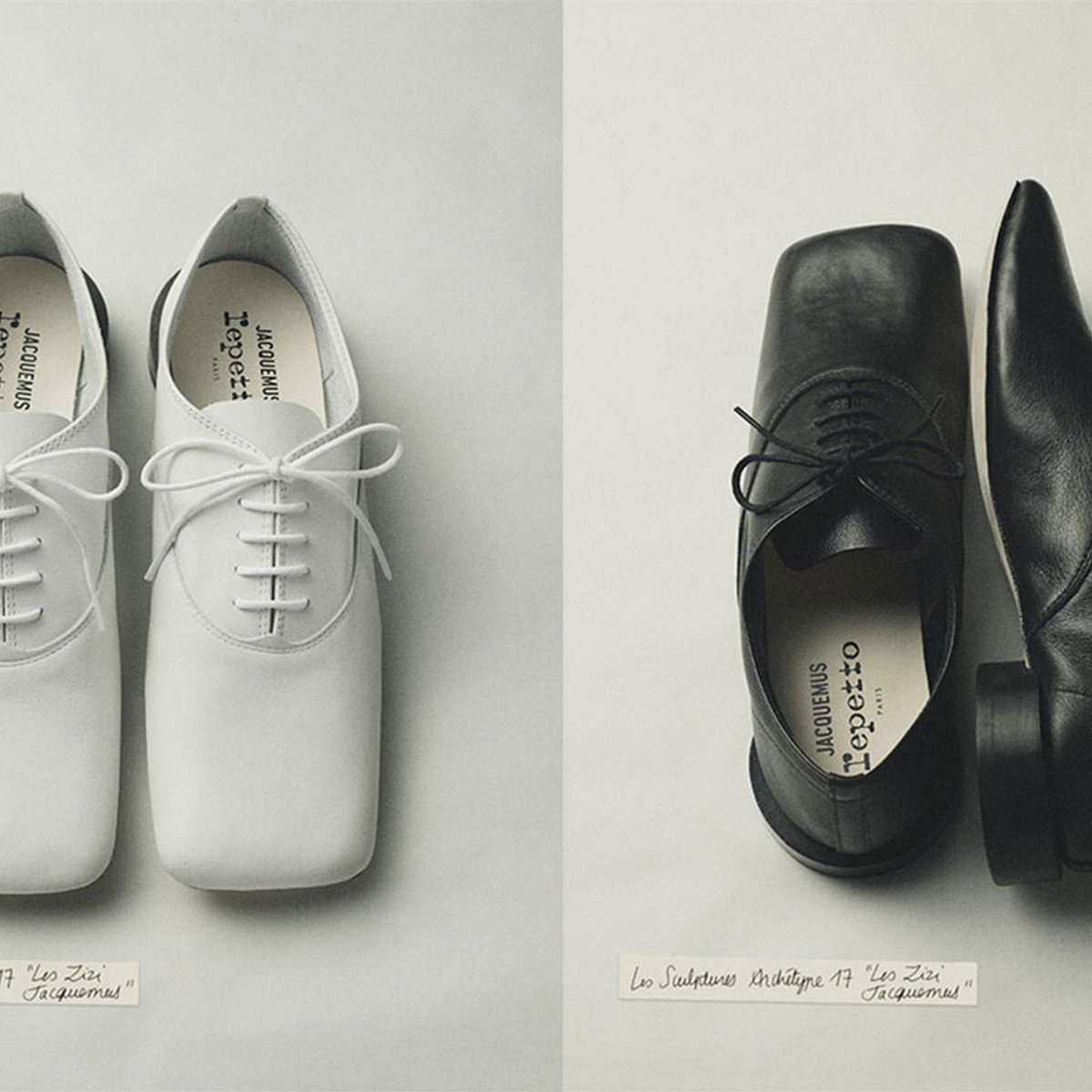 レペットとジャックムスのコラボモデルは、どんな靴？