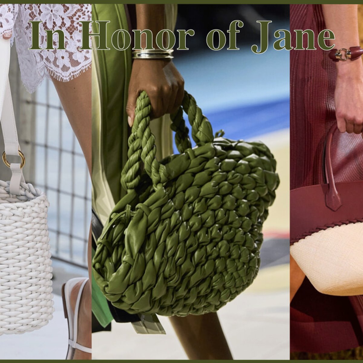 ジェーンに捧ぐ、カゴバッグ。【2024年春夏リポートVol.11】