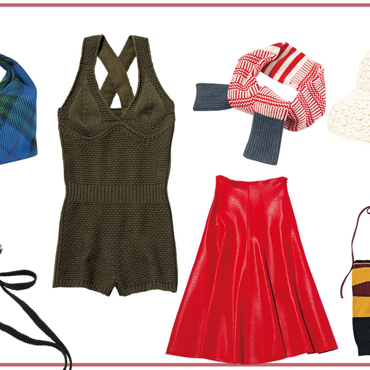 クラフト感のあるニッティングアイテム7選。