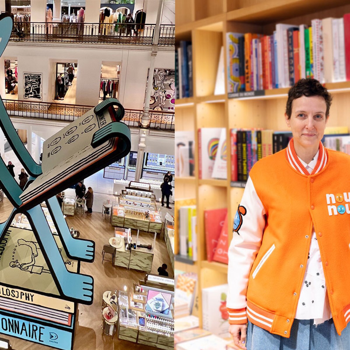 コレット並みの興奮!?  ボン・マルシェでサラが仕掛けた本を巡る特別展。