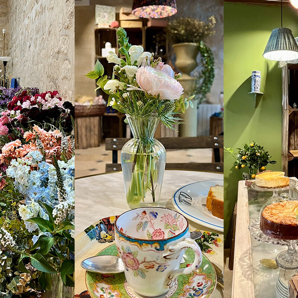 花に囲まれてお菓子とお茶と。コーデリア・ドゥ・カステラーヌの美しき冒険。