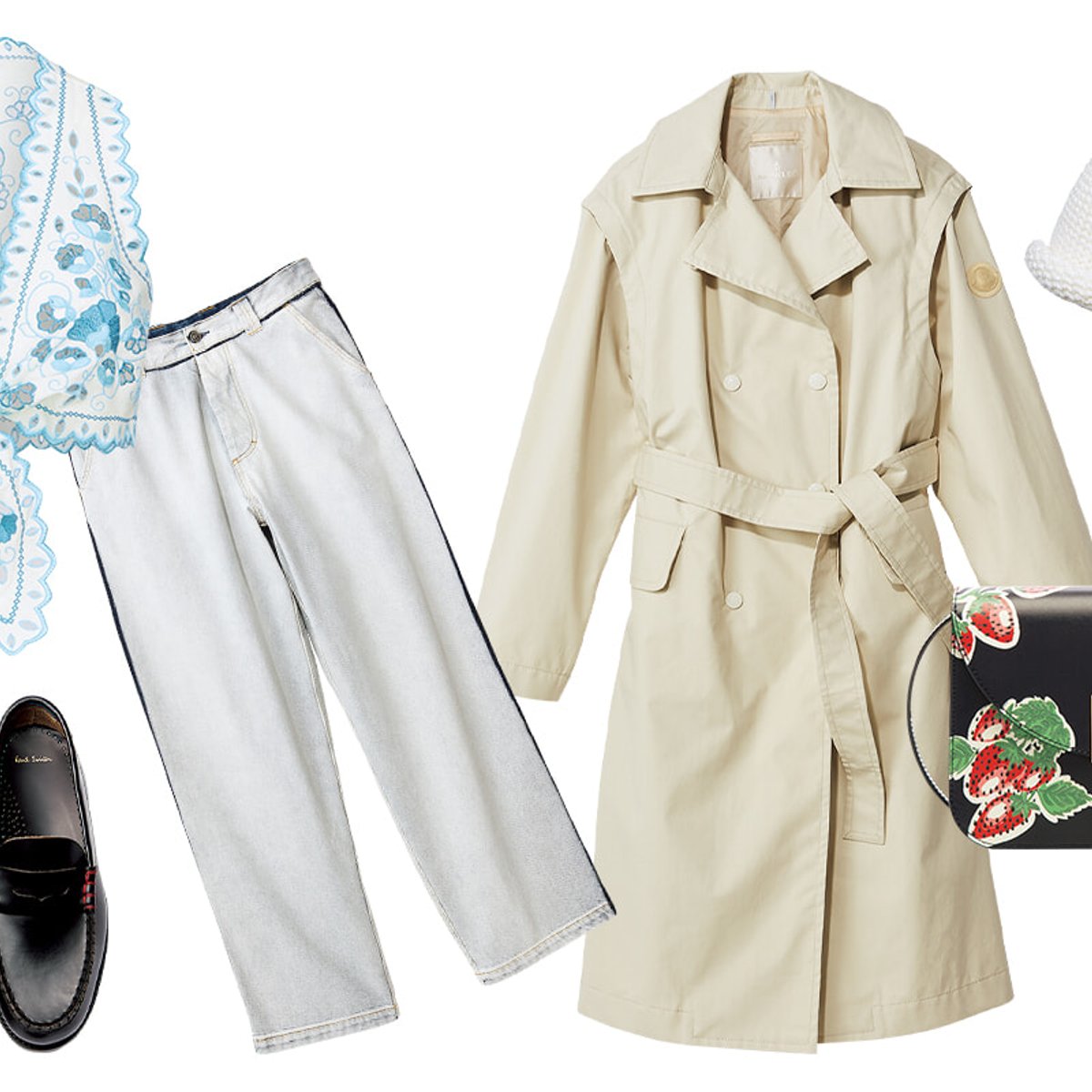 デイ＆ナイトの妄想デニムコーディネート。【スタイリスト佐藤奈津美】