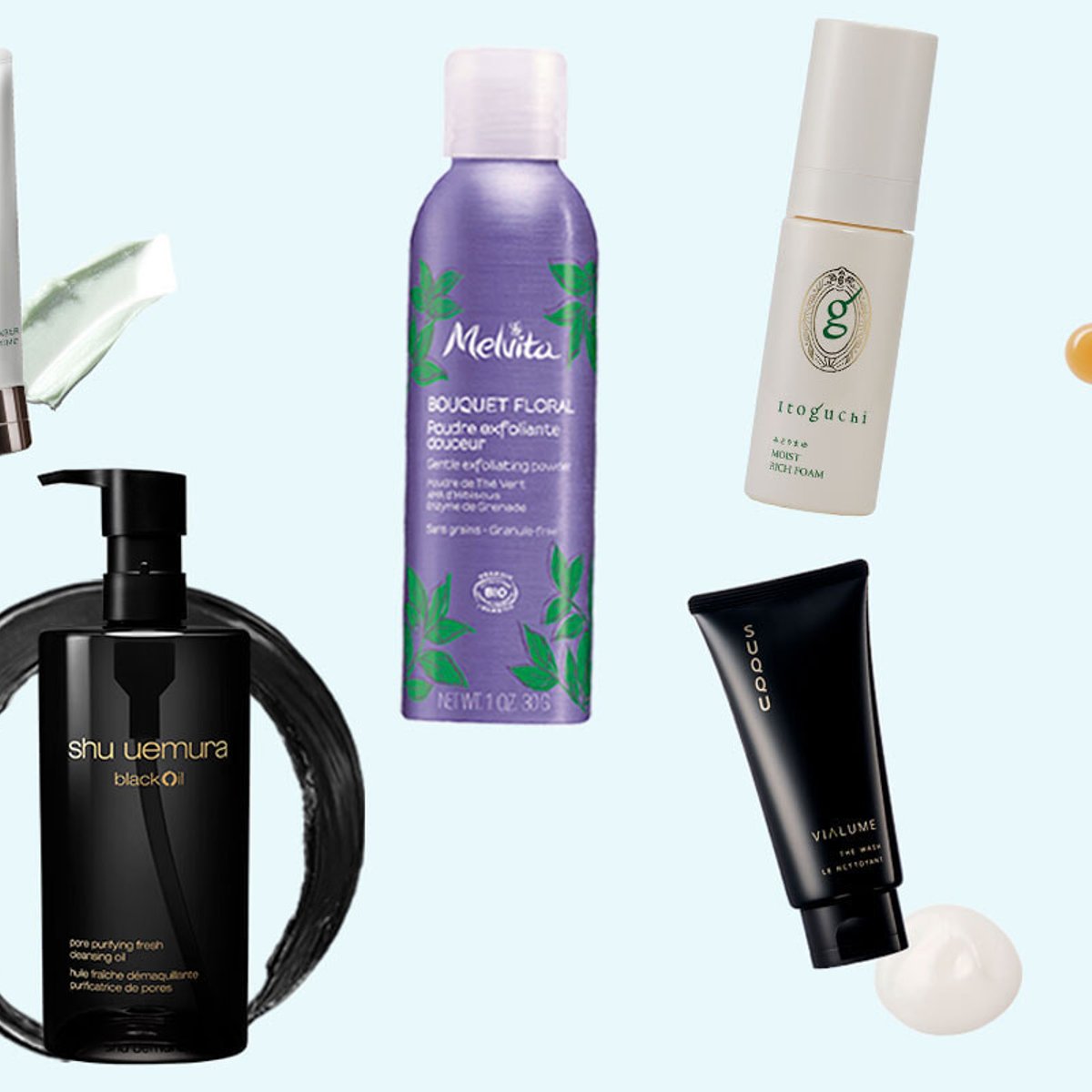 洗うだけでつるん！ 毛穴レス肌を叶える洗顔アイテム6選。