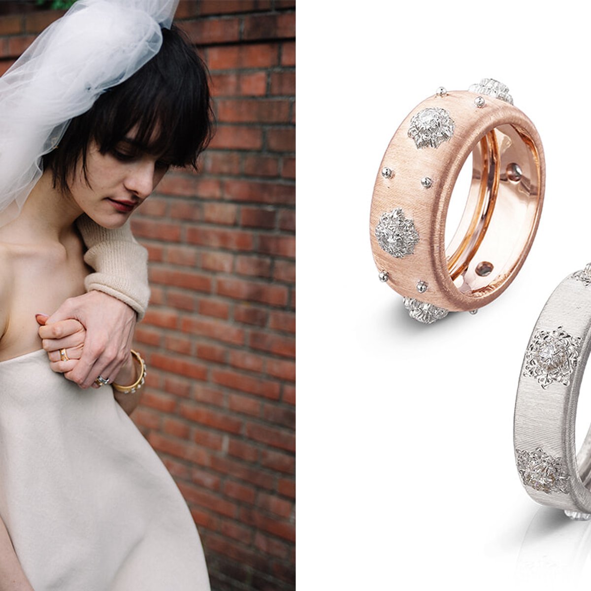 愛し合うふたりに、ブチェラッティのリングを。