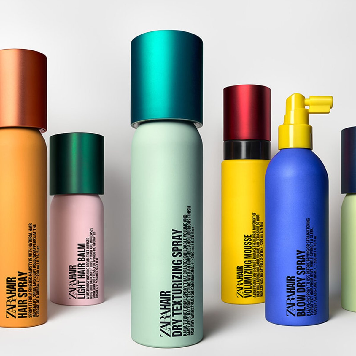 ZARAのヘアスタイリングライン誕生！ 6アイテムが発売に。