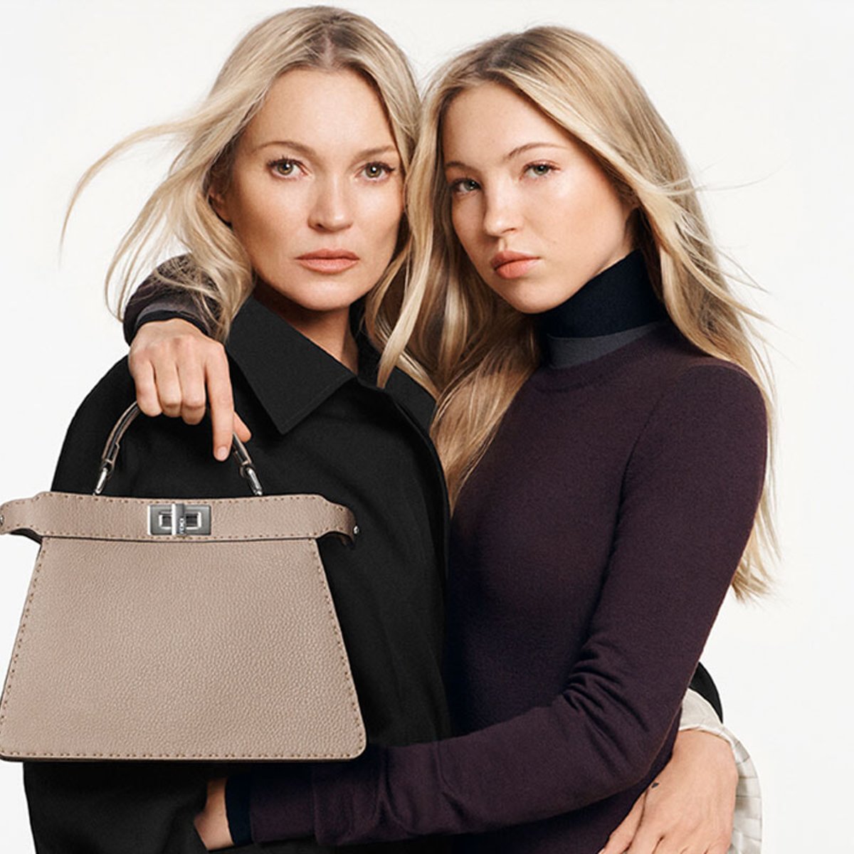 ケイト＆ライラ・グレース・モスが、フェンディの顔に。