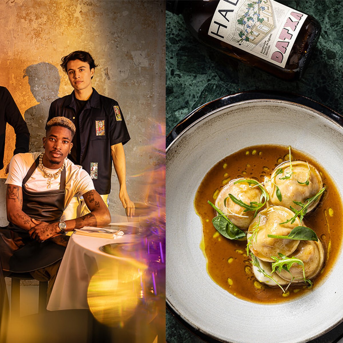 新コンセプトのレストラン、驚きをたくさん秘めた美味しいアロ。