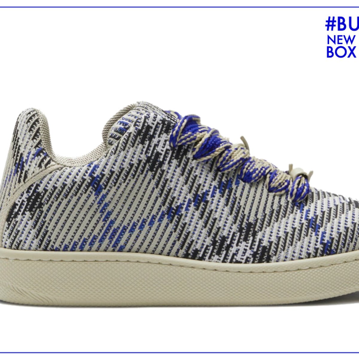 おしゃれを後押しする万能スニーカー。【バーバリーのNEWアイコン vol.3】