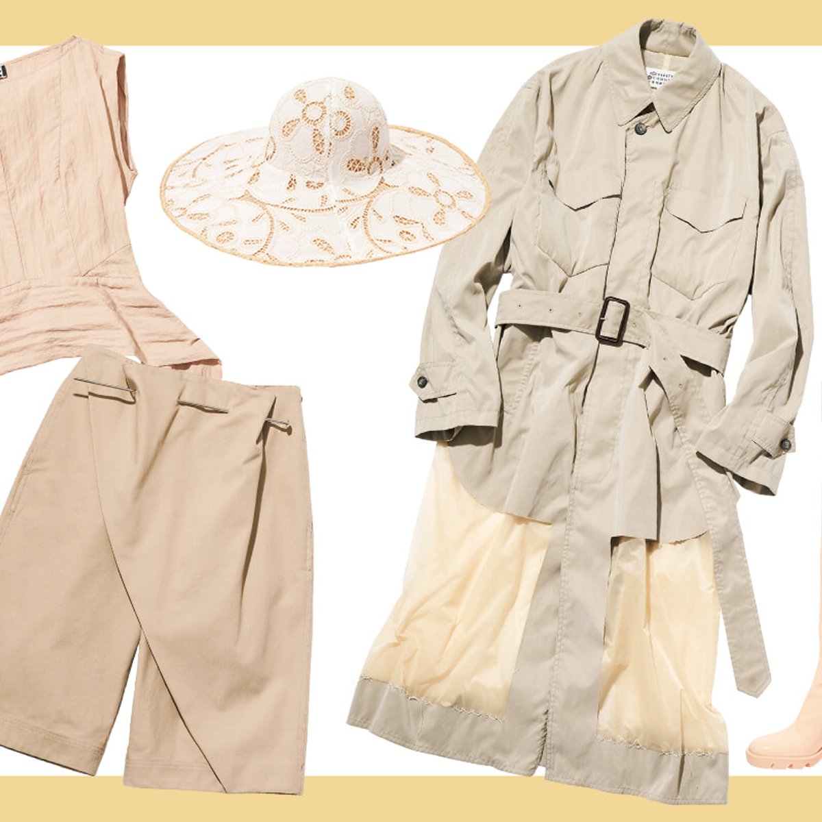 この春のトレンド、アースカラーアイテム7選。