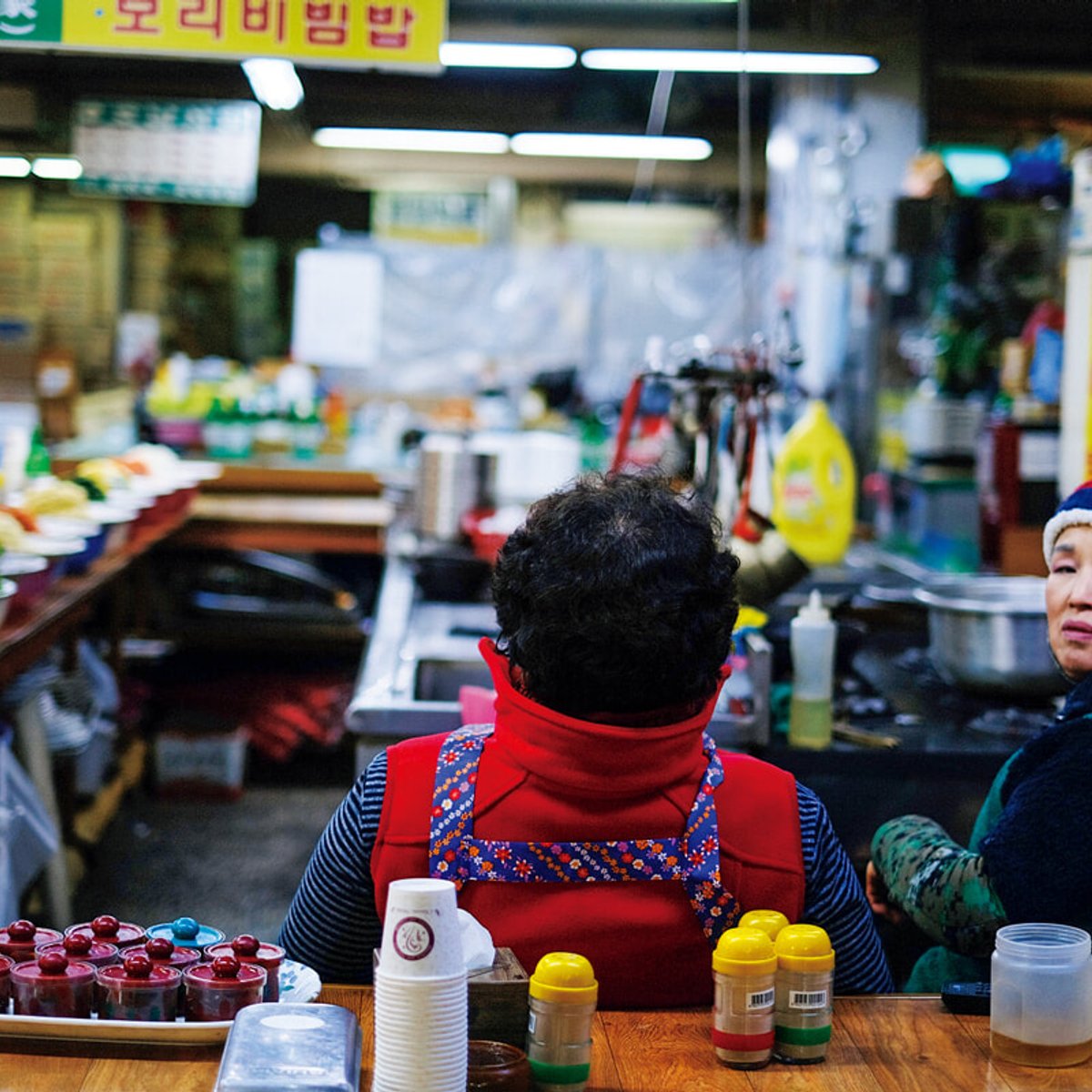 韓国で巡る、白い風景。